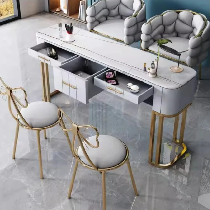 غير تقليدي المهنية مسمار مكتب كرسي مجموعة الفن مانيكير مكاتب الأظافر الاستقبال Scrivania مريح Mesinha دي مانيكير أثاث فريد من نوعه