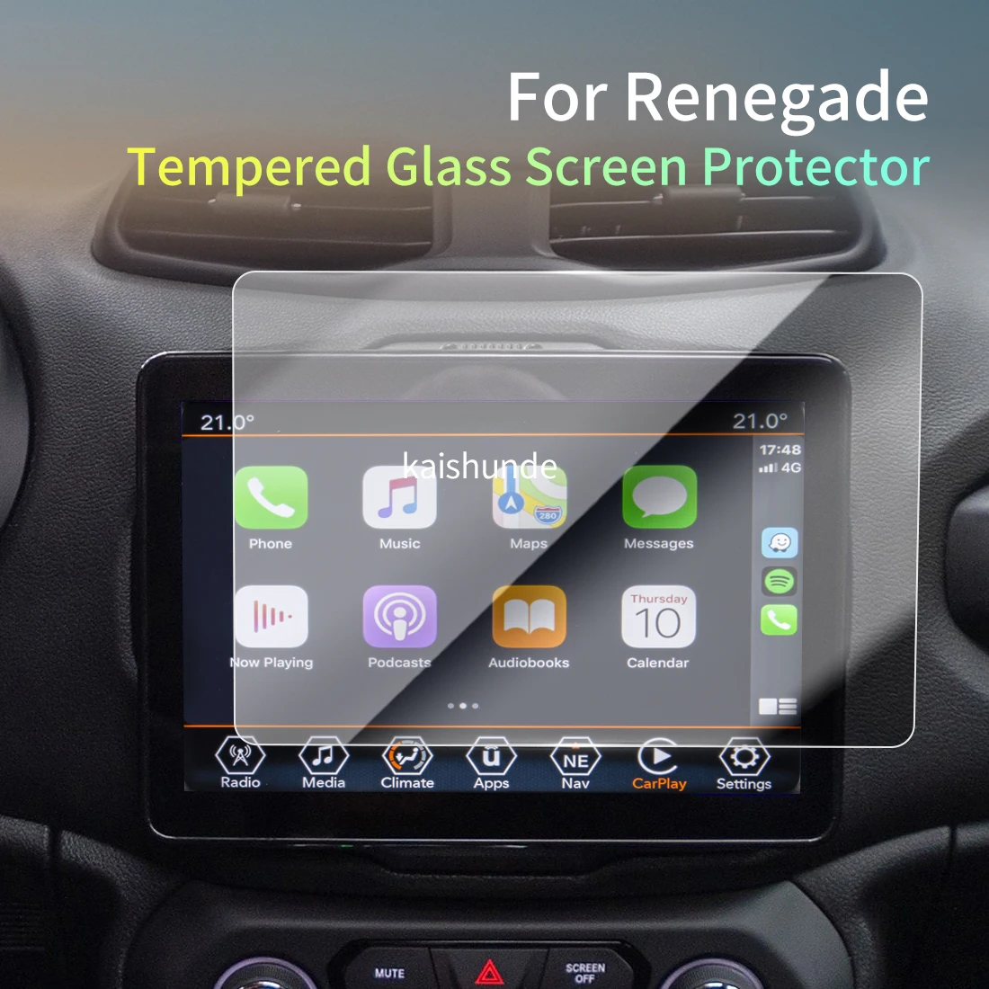 Car Stickers Meters Protector For 26 Jeep Renegade Tempered Glass Protective Film Display Navigation Vehicle