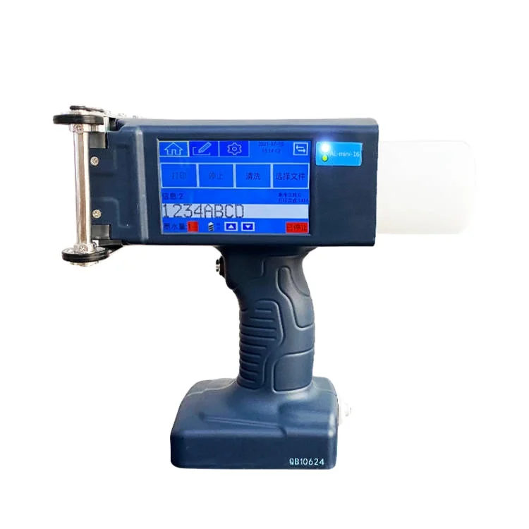 Industrial Batch Coding Machine Large Character Handheld UV Ink Dot-Matrix Printer Card Printer Custom Fonts for Coding Printing