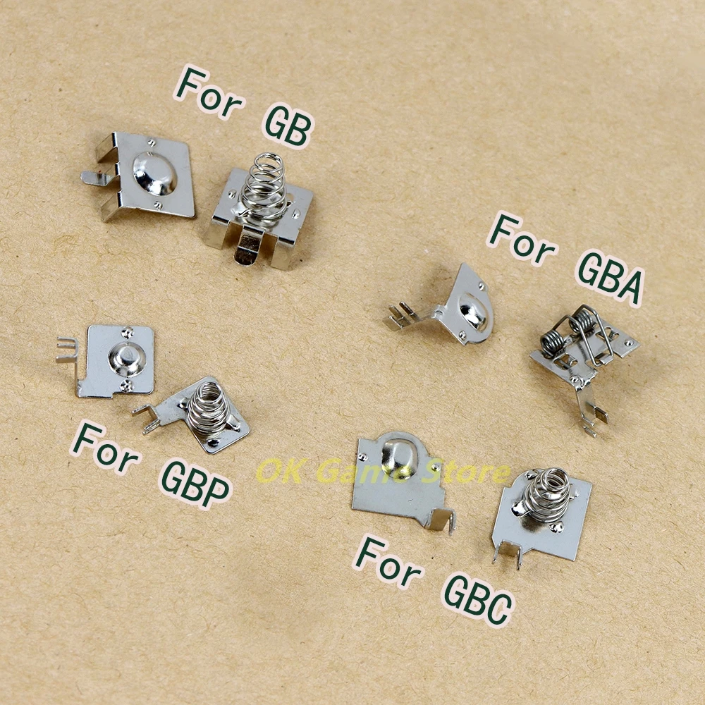 20pairs + －Battery Terminals Spring Contacts Replacement For GAMEBOY GB GBA GBC GBP Console Housing & Mainboard