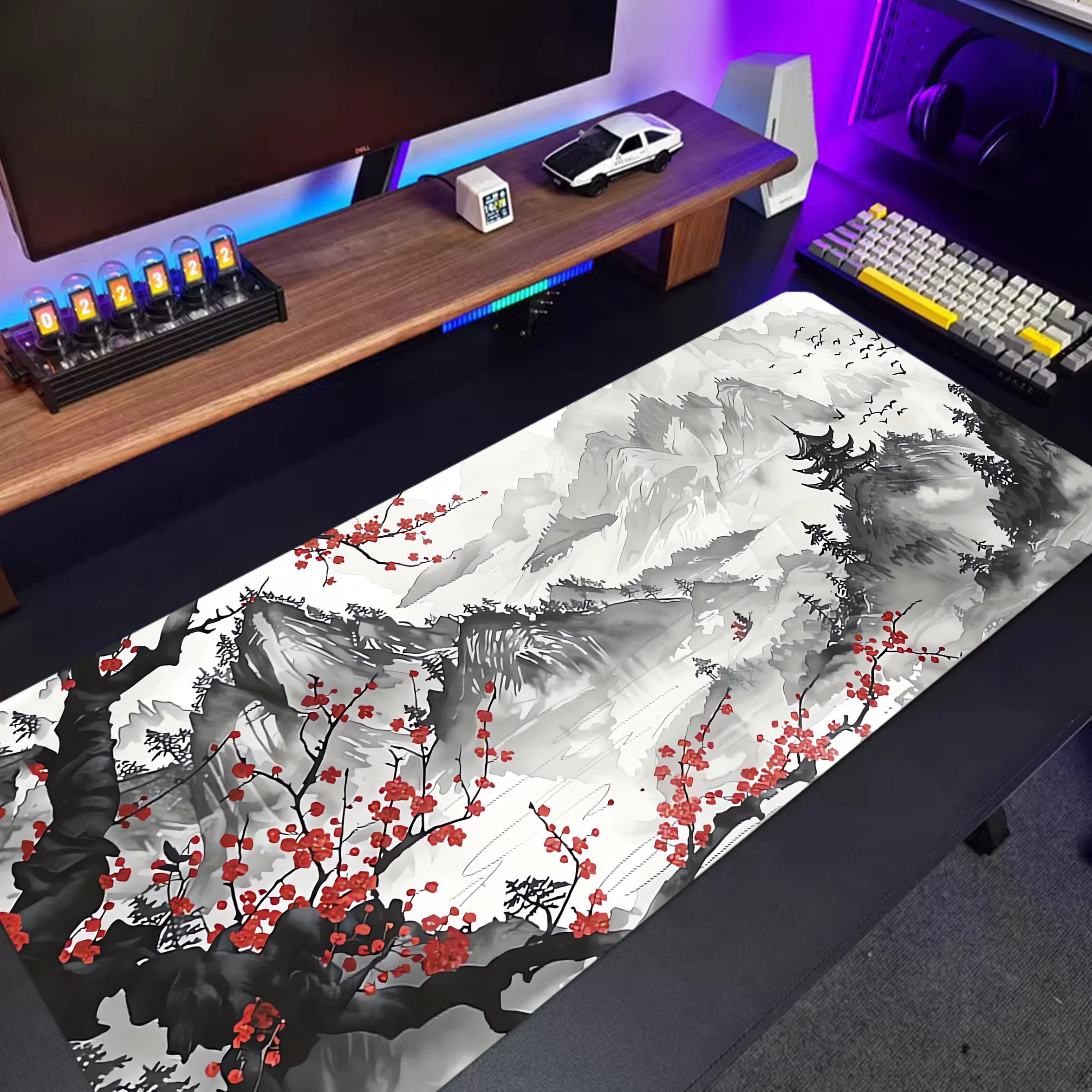 

Расширенный коврик для мыши с пейзажной живописью, настольный коврик, коврик для компьютерного стола, коврик для мыши, игровые аксессуары, коврик для мыши для геймера, коврик для мыши XXL