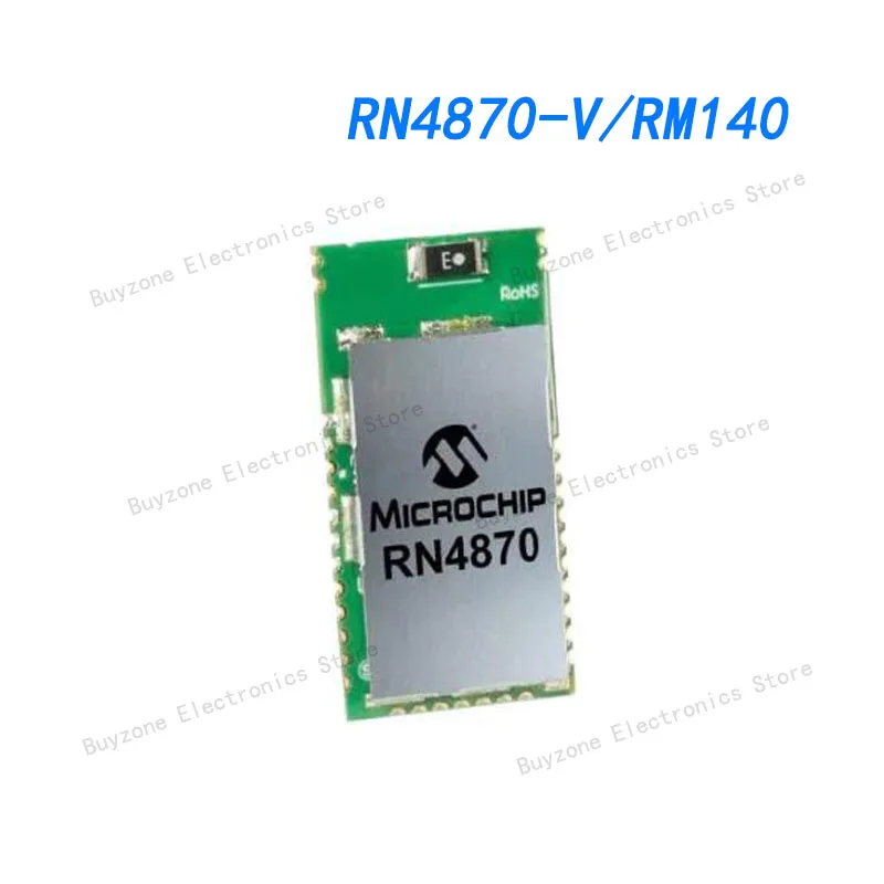 RN4870-V/RM140 802.15.1 Bluetooth Low Energy BLE Module, Shielded, Antenna, ASCII Interface, 12x22mm