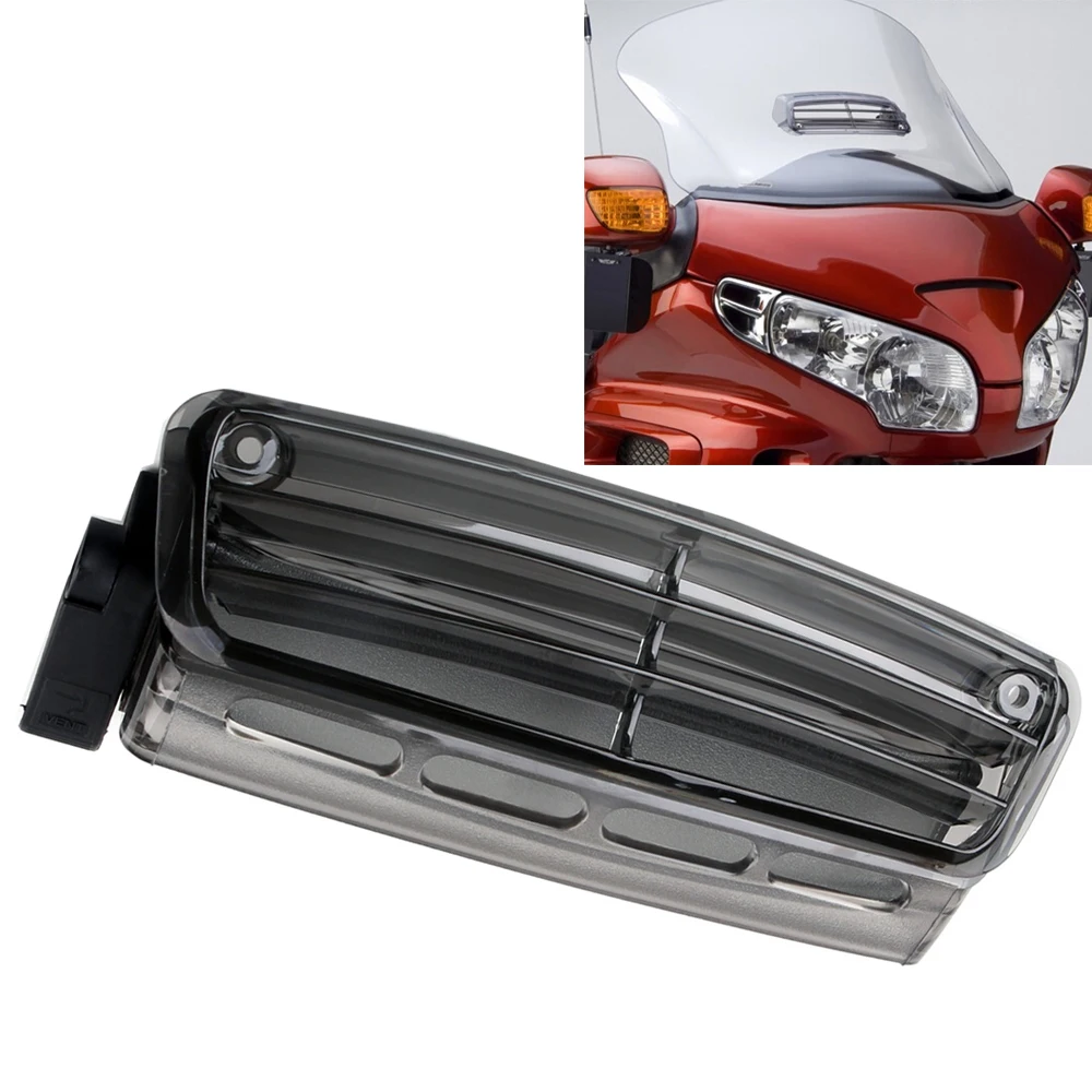 GL1800 Windshield Air Vent Inlets Windscreen Window for Honda Goldwing GL 1800 2001-2009 2010 2011 2012 2013 2014 2015 2016 2017