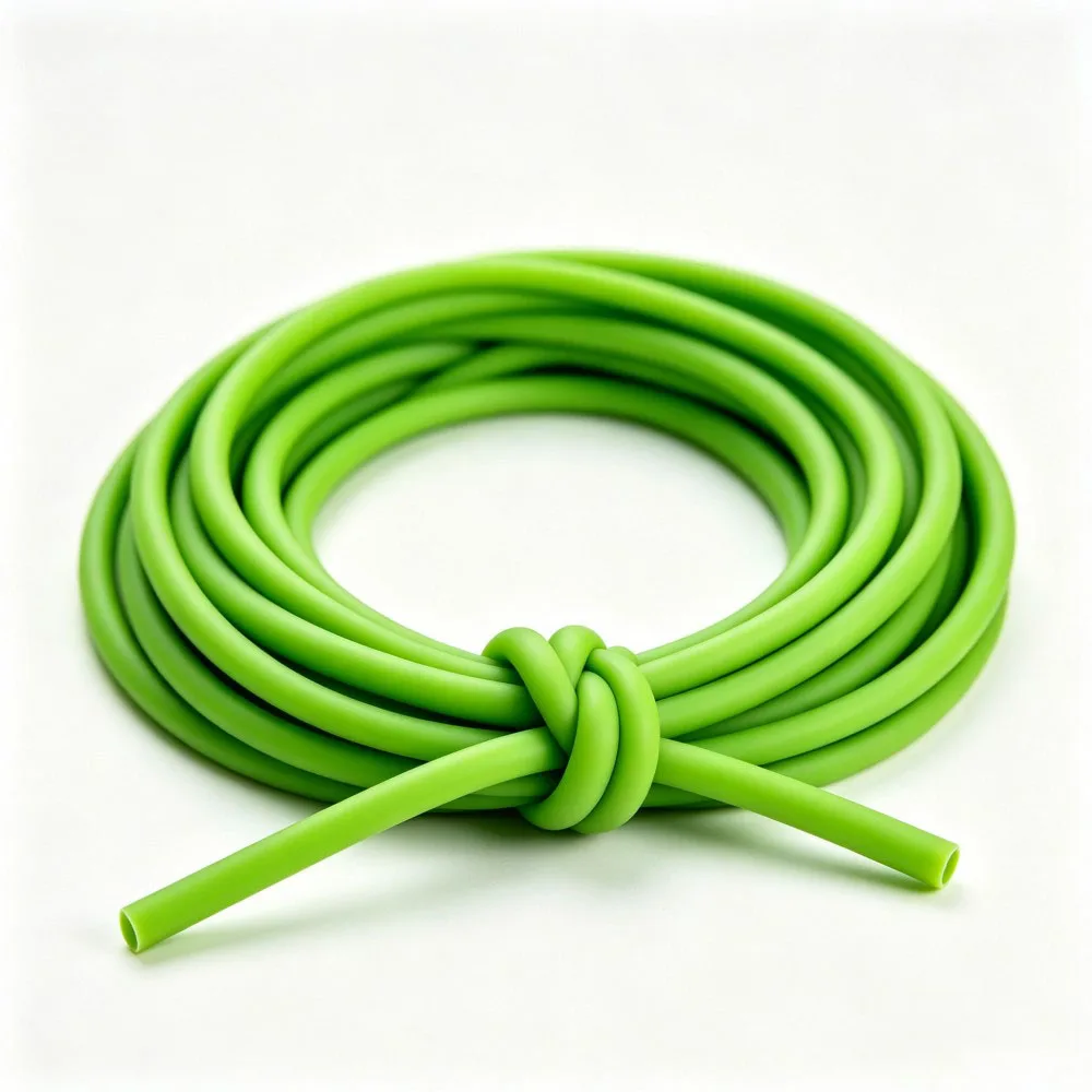 1/2/3/5M Bright Green High Elasticity Natural Latex Rubber Hose ID 1-8mm for Slingshot Fitness DIY Industrial Use Latex Hose
