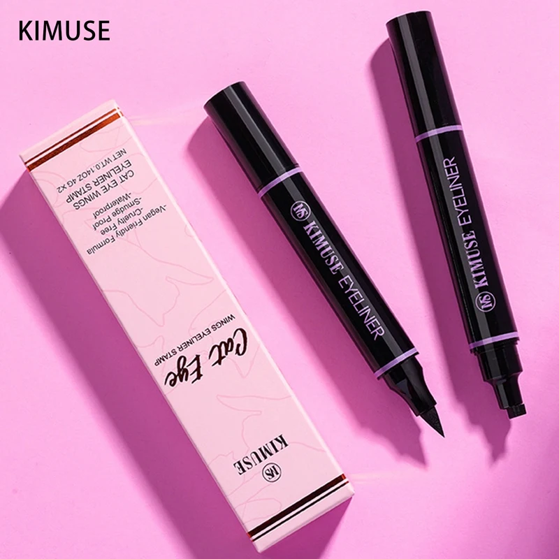 KIMUSE Double Head Waterproof Eyeliner Pencil Eye Makeup(2 Pcs/Set)