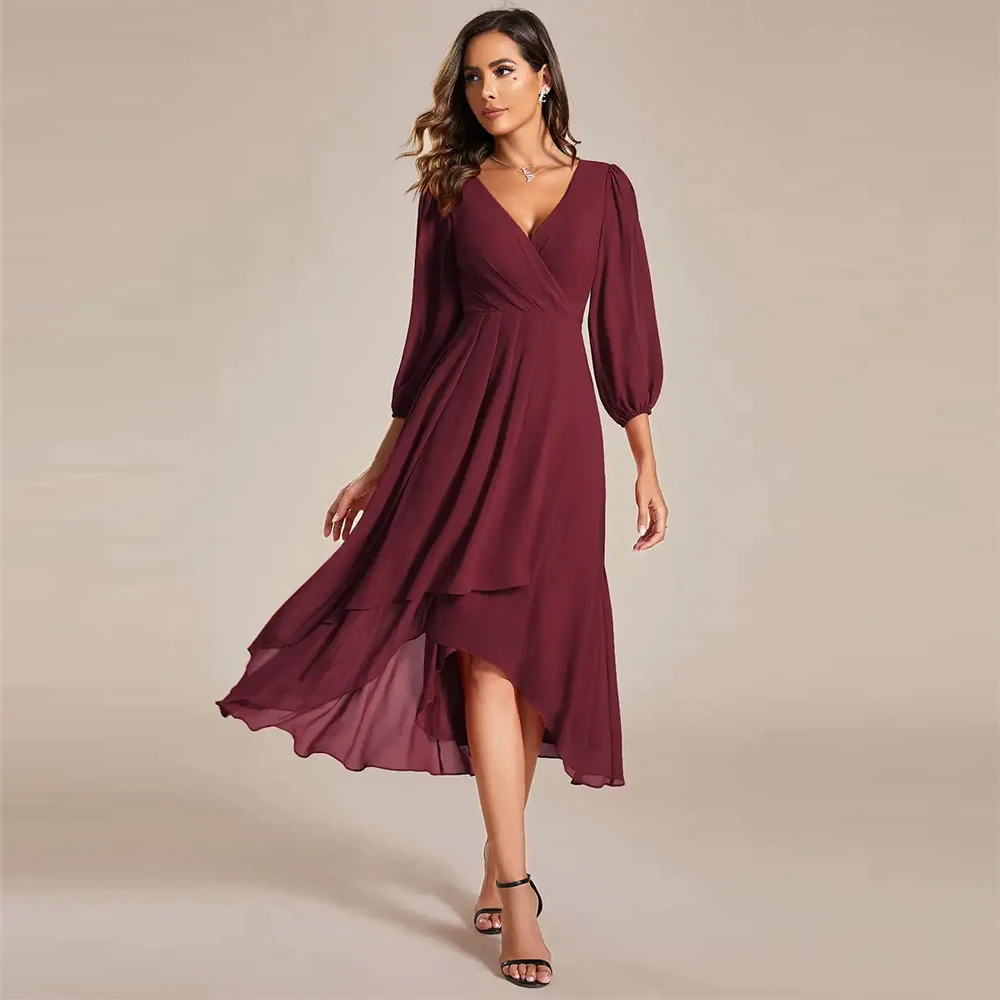 baziiingaaa-party-dress-long-sleeve-asymmetrical-hem-deep-v-neck-non-stretch-wedding-guest-dresses-evening-dresses