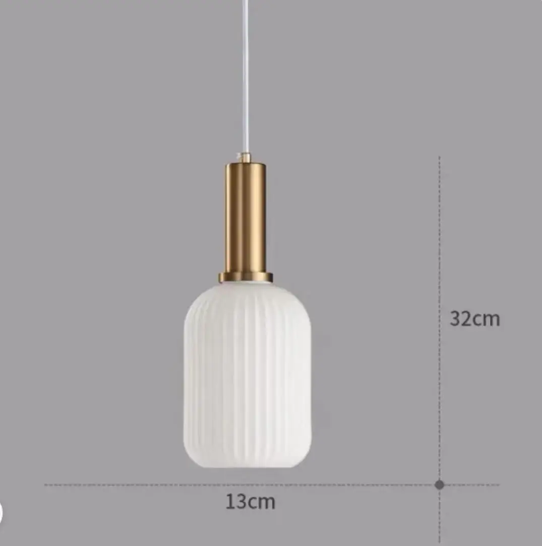 Europa Vintage Kleurrijke Glazen Luxe Hanglamp Verlichting voor Restaurant Eetkamer Slaapkamer Nachtkastje Thuis Plafond Hanglamp