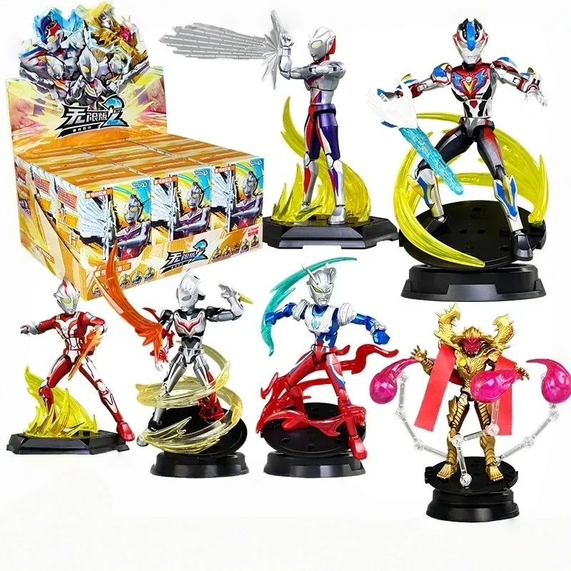 キープリー ウルトラマンゼロ 組み立てブロック ギャラクシーティガ ブラインドボックス おもちゃ 男の子向け DIYモデルキット