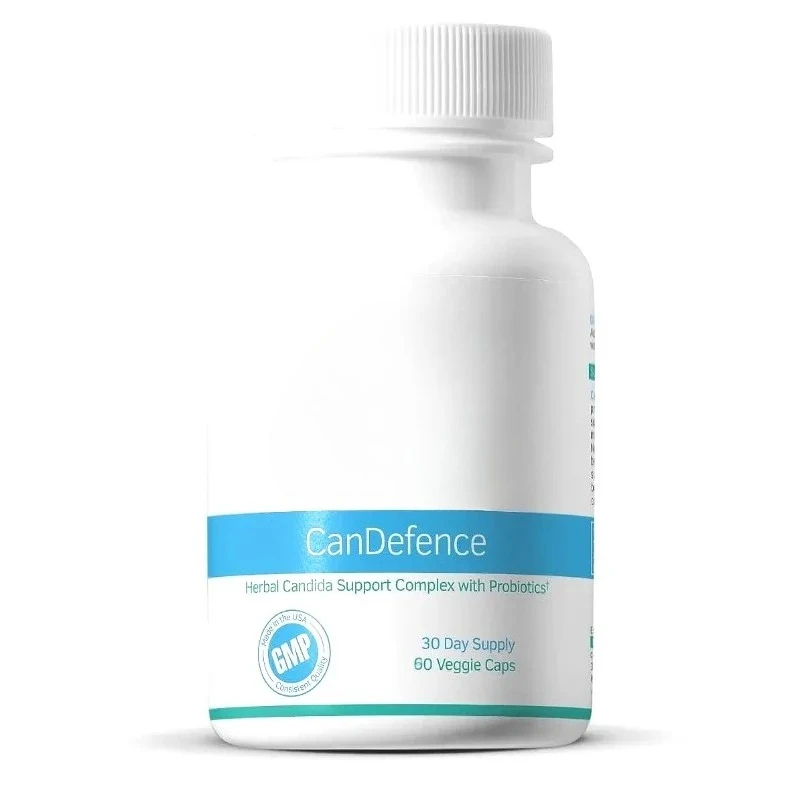 

CanDefence contains 60 capsules of octanoic acid, probiotics, and 11 different plants
