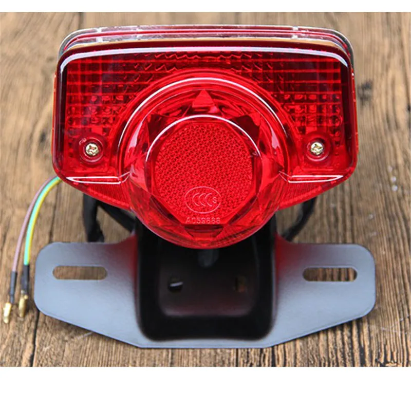 Stop Signal Lamp Motorcycle Rear Light Modified Accessories for Jialing JH70 Motorbike Brake Lights Nondestructive Installation