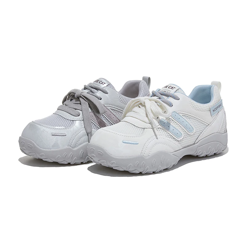 

Женские кроссовки CICIYANG 2026: Новинка лета, дышащие сетчатые немецкие тренировочные кроссовки для женщин, нескользящие, больших размеров, в стиле Форрест Гамп