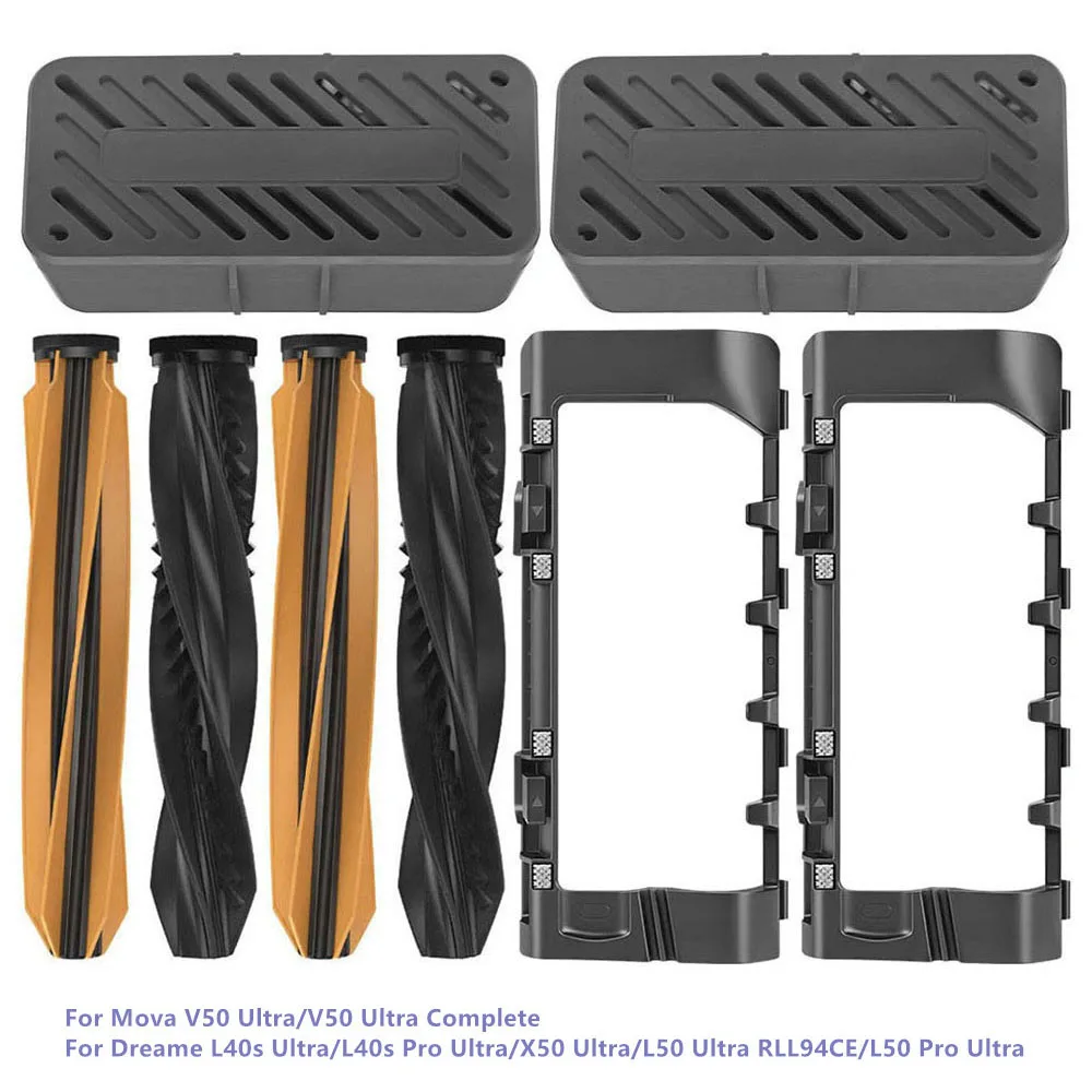 Soporte para paño de fregona y cepillo giratorio para Dreame L40s Ultra/L40s Pro Ultra/X50 Ultra, y para Mova V50 Ultra/V50 Ultra Complete