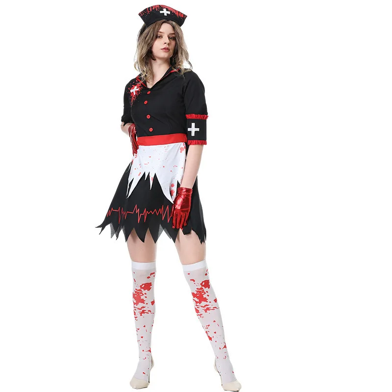 women-black-bloody-nurse-scary-cosplay-female-halloween-zombie-walking-dead-costumes-carnival-purim-role-play-show-party-dress