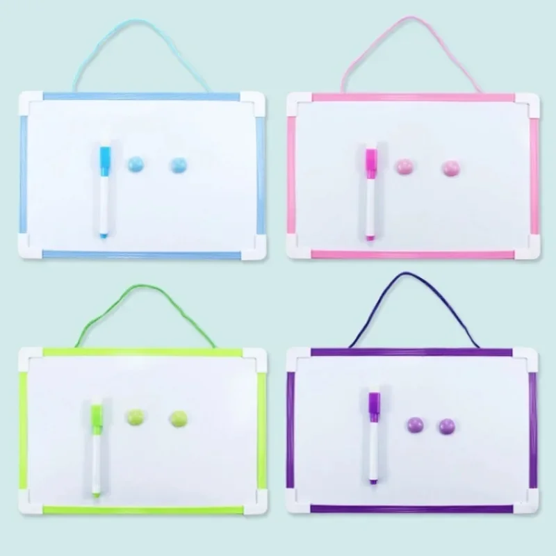 Writing Can Erase Magnetic White Board Practical Painting Baby Graffiti Office Note-hanging Message Plastic PVC Board