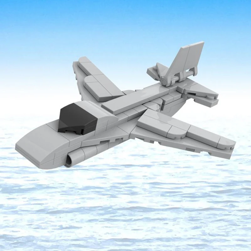 A-6 Intruder Modern Military Fighter Jets Model MOC Building Bricks War Equipment Modular Technology Gifts Holiday Children Toys