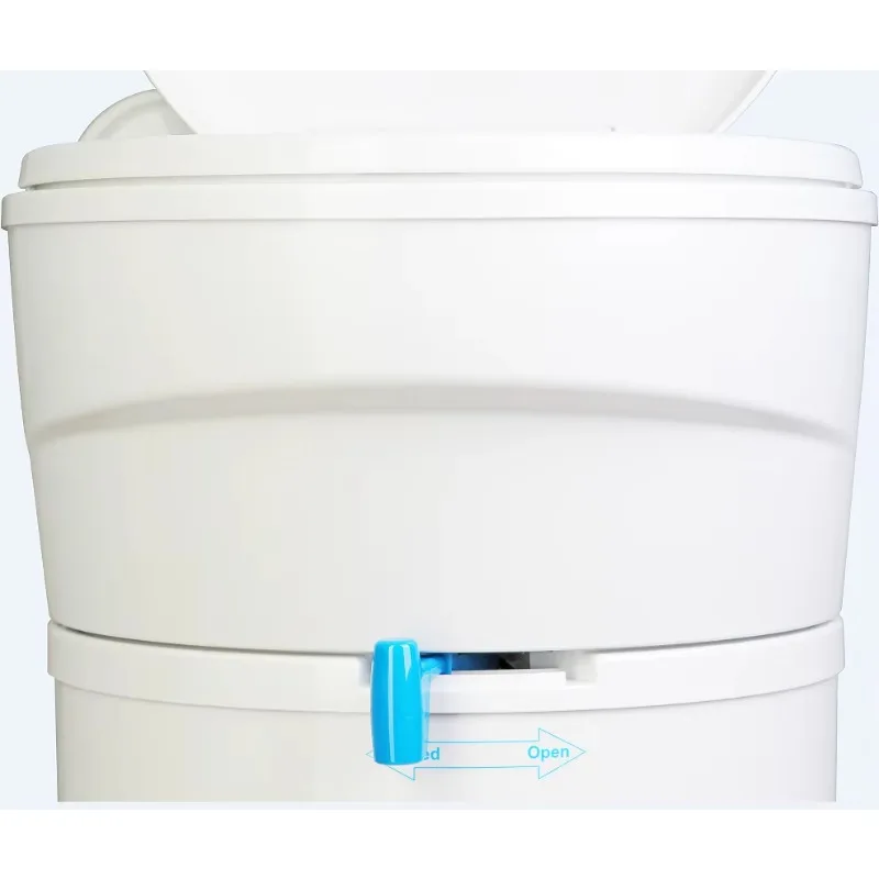 Gravity Flushing Cassette Toilet  Anti Stinky with Roller Waste Holding tank for RV Motorhome caravan Yacht W5000 view 4