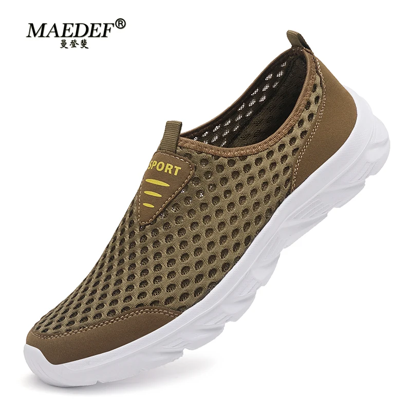 

MAEDEF Hot Sale Men Sport Shoes 2024 High Quality Fashion Outdoor Sneakers Breathable Women Running Shoe Comfortable Footwear