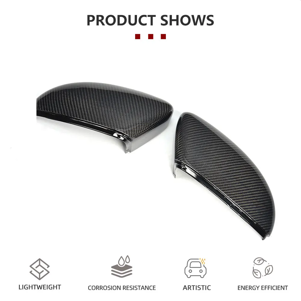 

Карбоновые боковые чехлы на зеркала заднего вида для Volkswagen VW Passat CC 12-17 для Scirocco 08-17 для beetle 13-17 Замена крышки