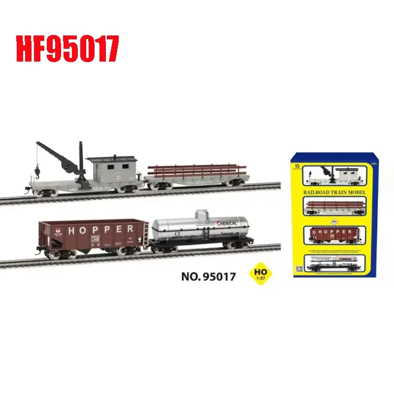 

HF 1/87 HO type 4/CTN Alloy Railway Train Model Simulation Toy desktop Collection Gift Static Display