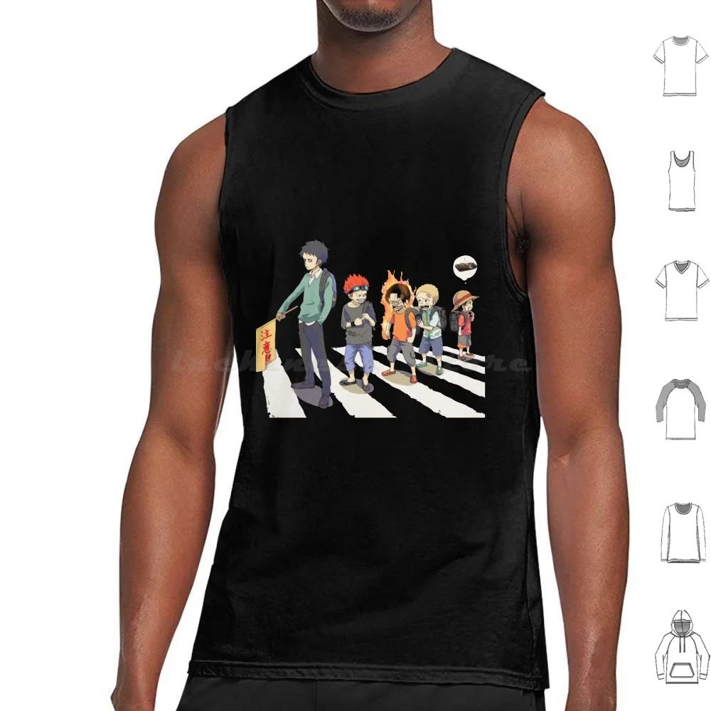 Tank Tops Print Cotton Anime Manga Japan Luffy Anime Zoro Japanese Monkey D Luffy Mugiwara Bleach Nami Sanji Manga Bleach