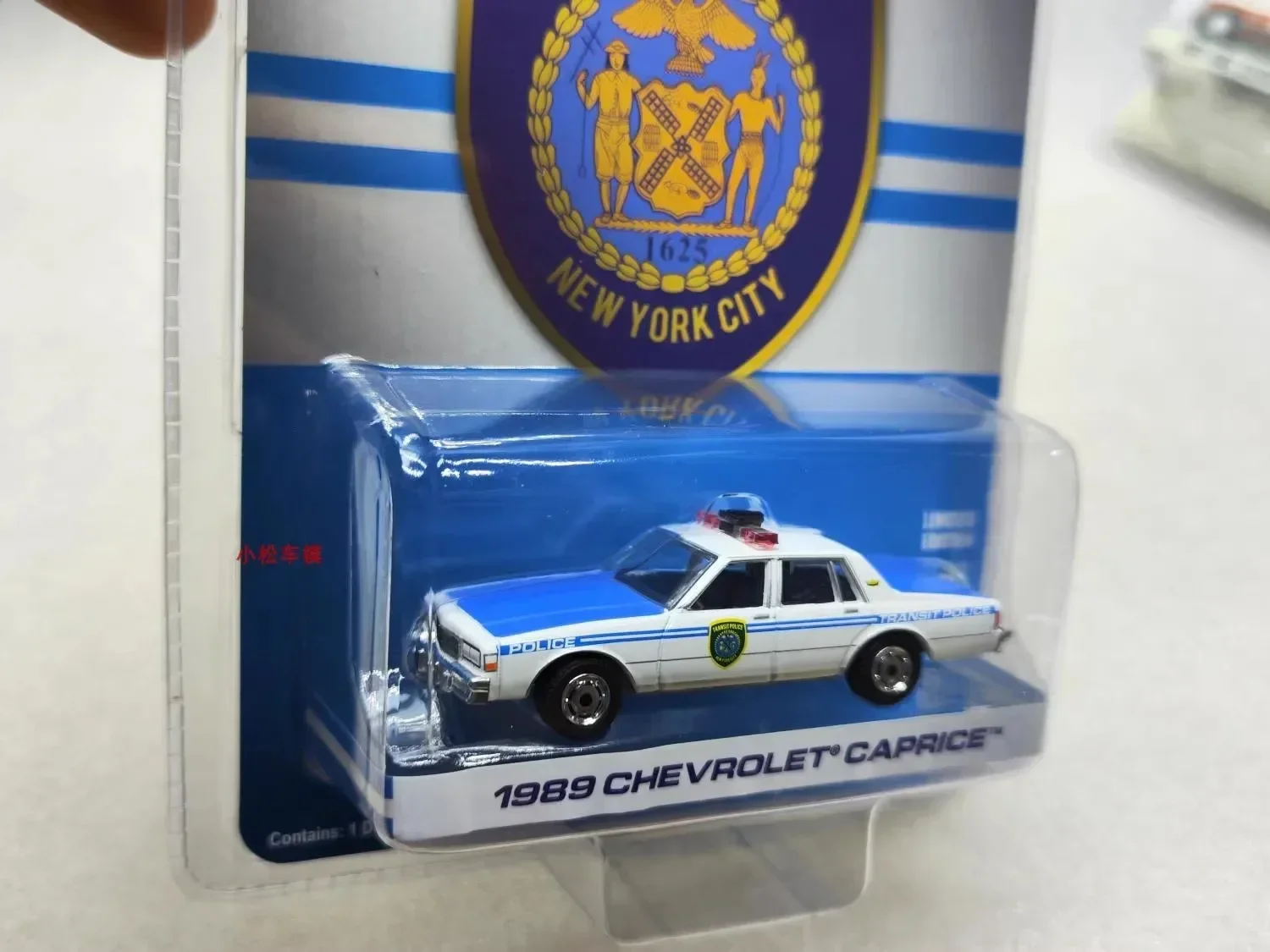 1:64 1989 Chevrolet Caprice - NYC Transit Diecast in lega di metallo modello di auto giocattoli per la raccolta di regali