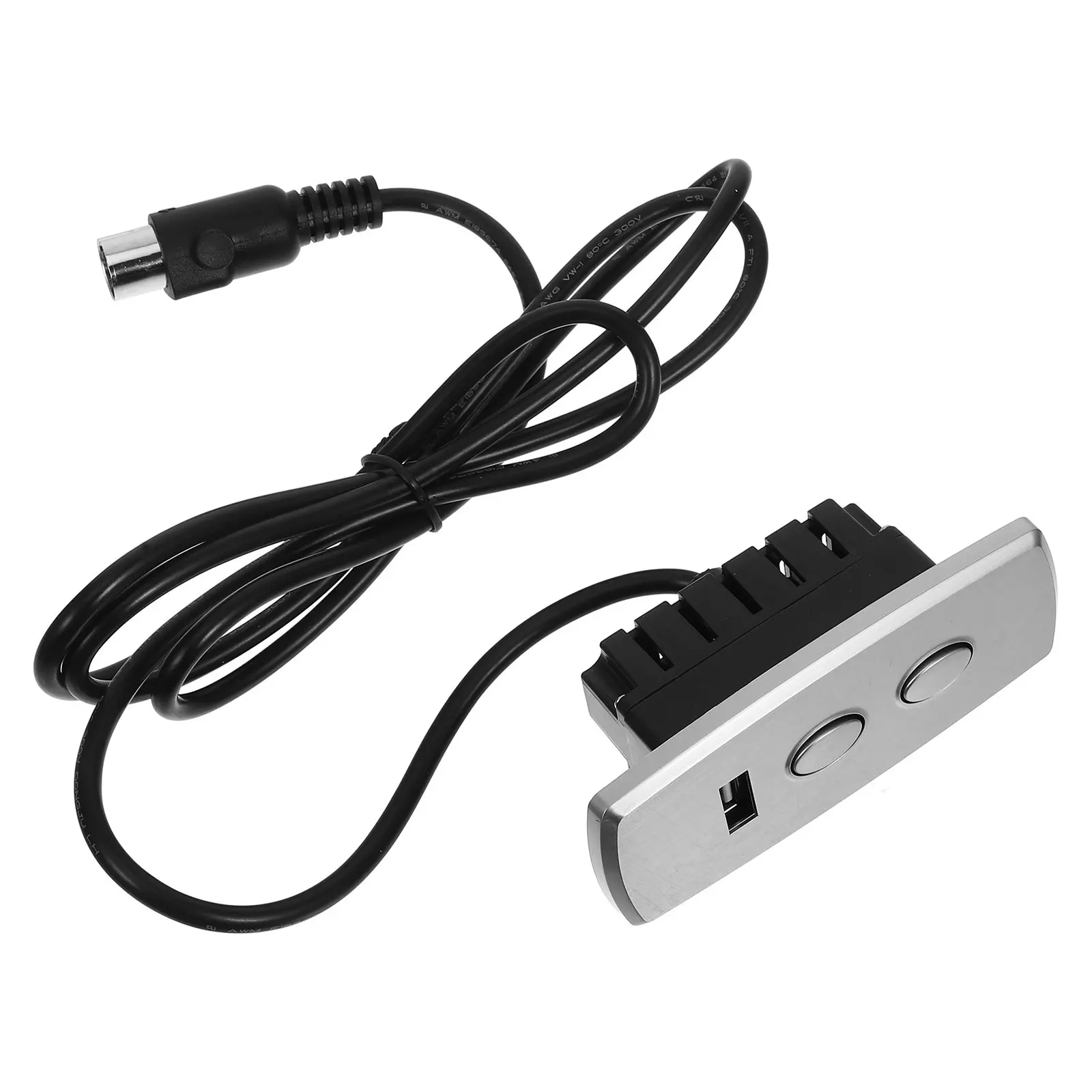 Sofa Hand Switch Controller 2 Button 5 Pin Power Recliner Remote for Electric Recliner Chair with 5V 2.4a USB Charging Lift