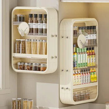 Makyaj organizatör raf Hangable kozmetik vitrinler cilt bakımı saklama kutusu banyo wallrack çok fonksiyonlu yüzen raf