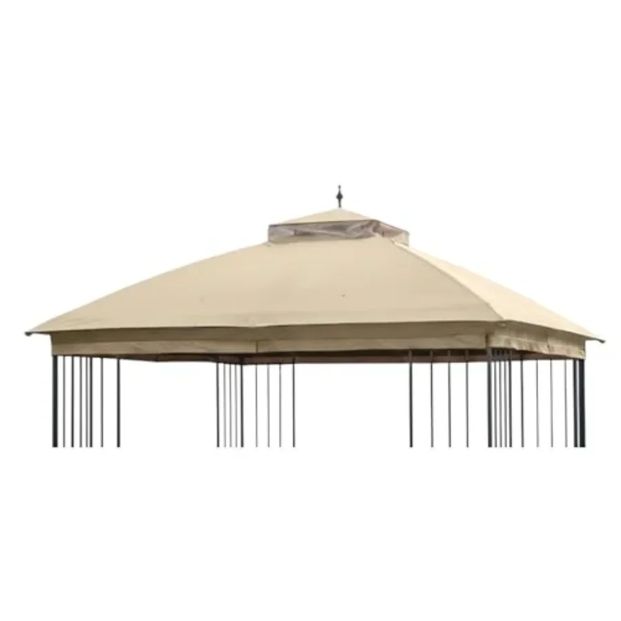 Reinforced RipLock 350 Replacement Canopy Top Cover Compatible with Style Selection 10' x 10' Gazebo Models TPGAZ9116A, TPGAZ91