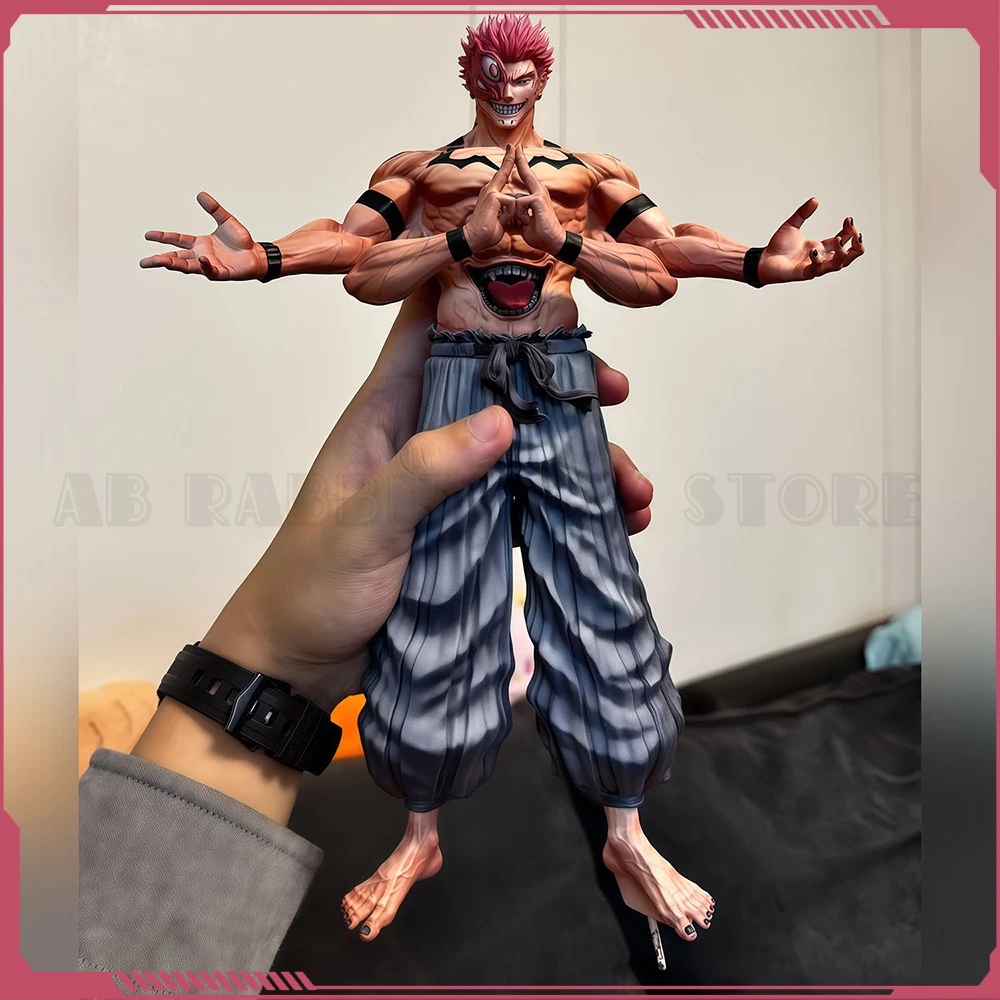 

30 см Jujutsu Kaisen аниме Ryomen Sukuna, экшн-фигурка, коллекция статуй, фигурка, модель, украшение для комнаты, настольные игрушки, Рождественский подарок