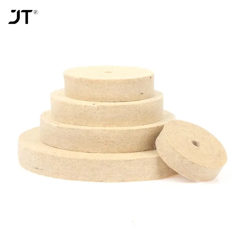 75-200mm Wool Polishing Wheel Buffing Pads Angle Grinder Wheel Felt Polishing Disc For Metal Marble Glass Ceramics