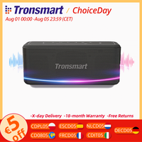 Tronsmart Mega Pro Bluetooth Speaker 60W Portable Speaker with Enhanced Bass, NFC, IPX5 Waterproof, Voice Assistant