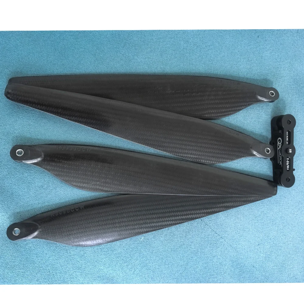 

Пропеллер из углеродного волокна QX-MOTOR 3090, 30 дюймов, CW CCW, совместимый для Hobbywing X8, сельскохозяйственный дрон, защита растений