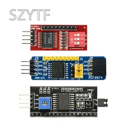 PCF8574 PCF8574T I/O For IIC I2C TWI SPI Serial Interface Board Port LCD1602 LCD2004 Adapter Plate LCD Adapter Converter Module