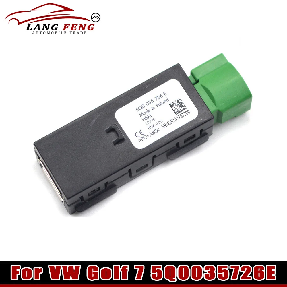 

USB-разъем CarPlay Media для VW Golf 7 5Q0035726E CarPlay USB AUX-разъем 5Q0 035 726 E Автомобильные аксессуары