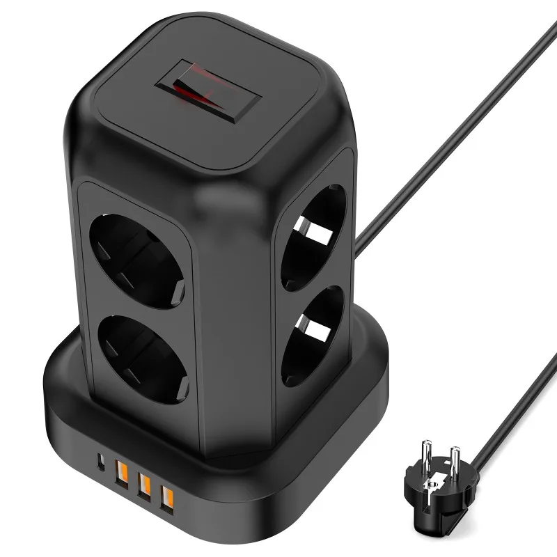 Tower 8 Way Outlets…