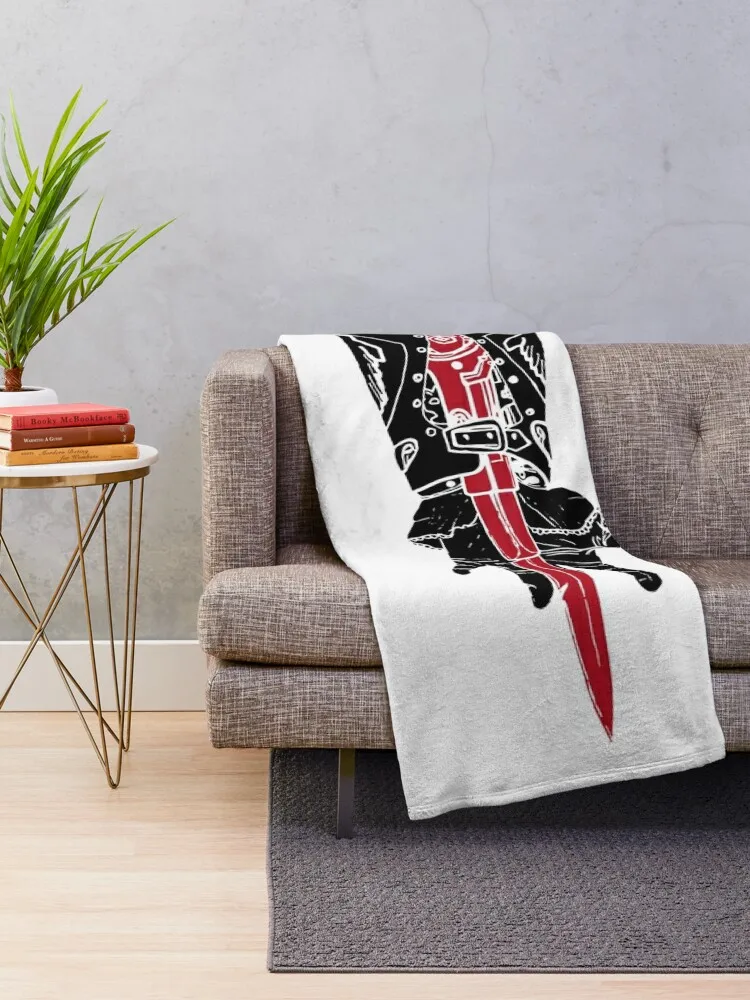 Assassin’s Creed Hidden Blade (Black & Red) Throw Blanket for babies Thin Blankets