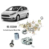 Juego de reparación de cilindro de cerradura de puerta delantera de coche, para Ford Focus, c-max, s-max, 1552849