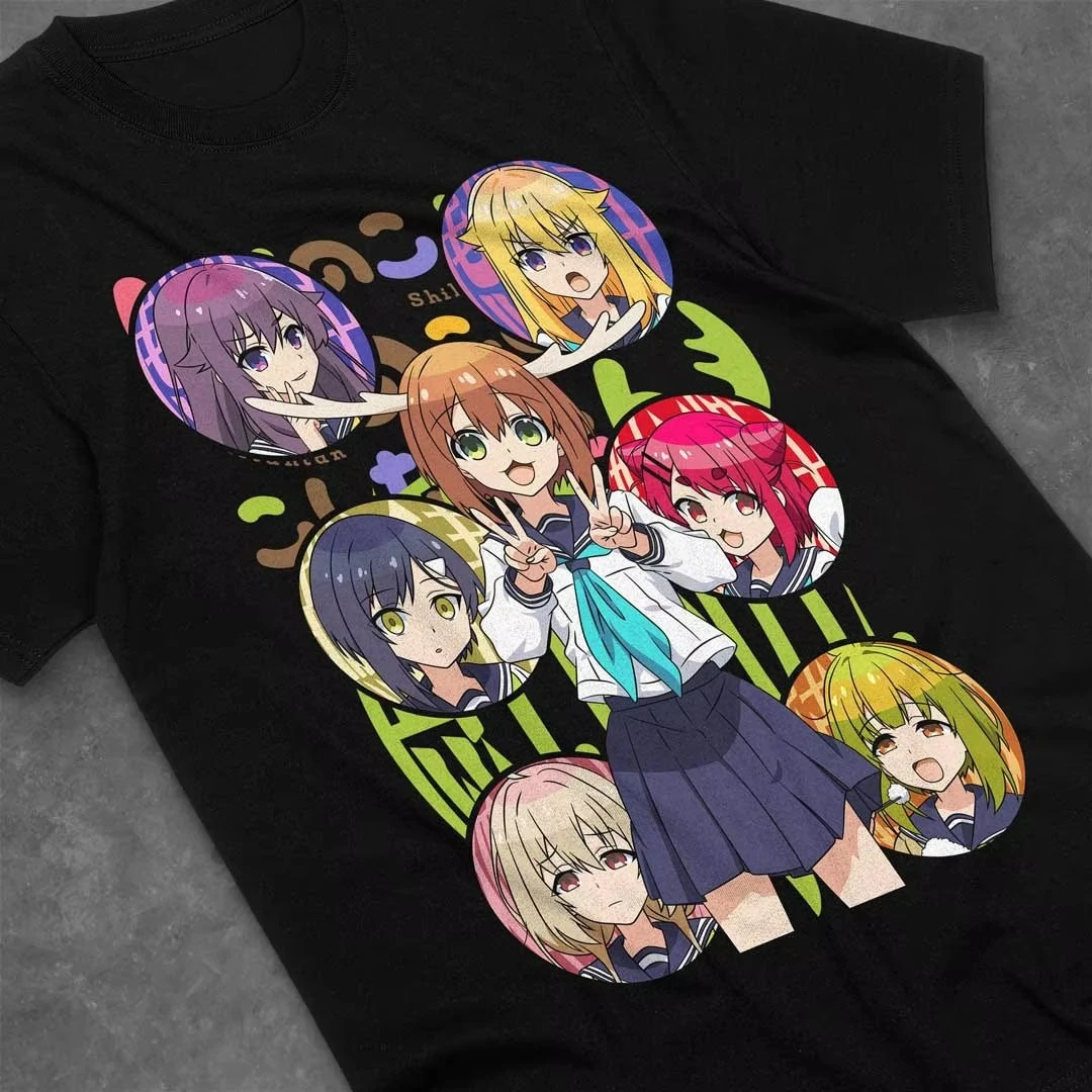 Camiseta de Anime My Deer Friend Nokotan para hombre y mujer, camiseta de algodón con estampado gráfico de manga corta, ropa de calle Harajuku Otaku Kawaii, gran oferta