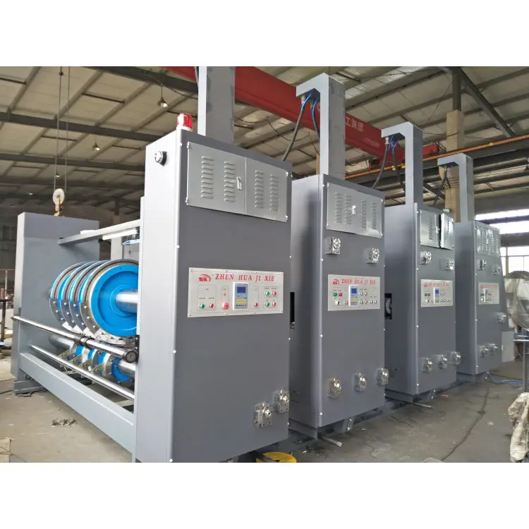 Chain Feeder Corrugated Printing Machine 2 Colour Corrugated Flexo Printing Machine