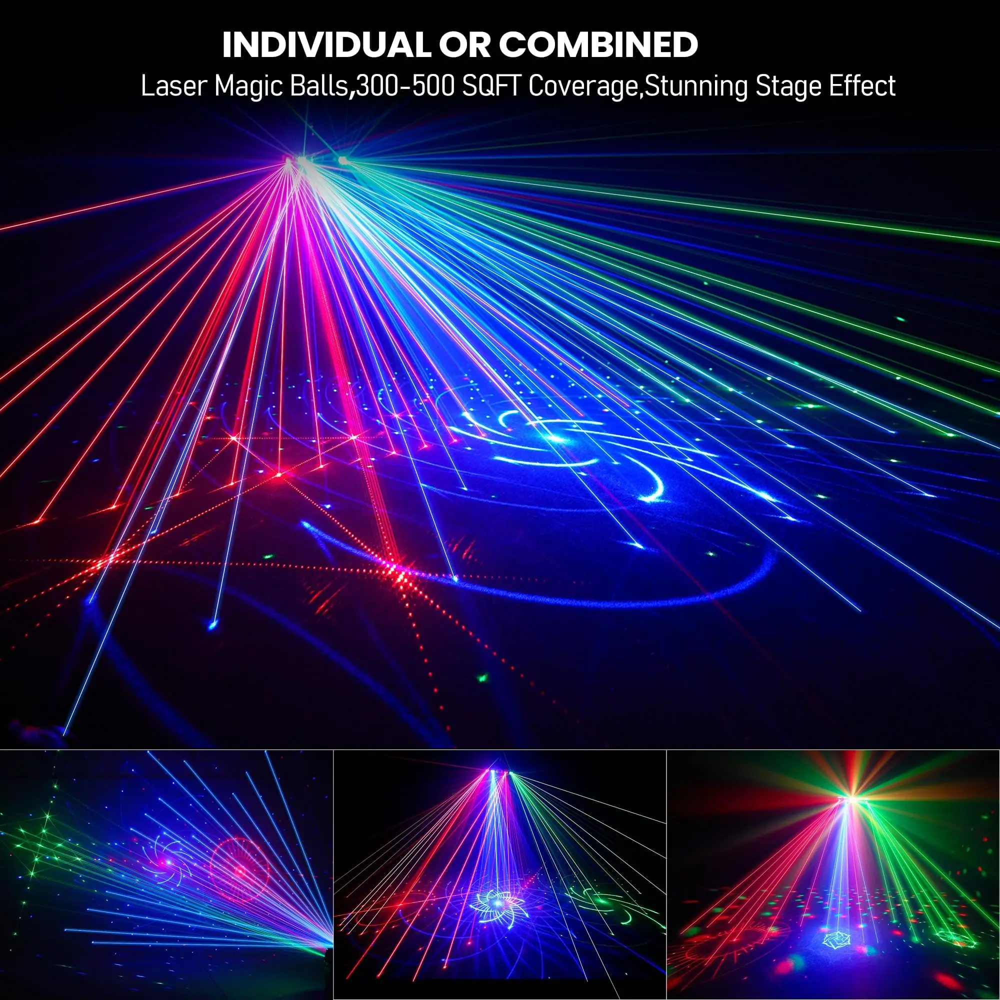Рисунок 4 - 7IN1 DJ Лазерные фонари RGB Лазерный