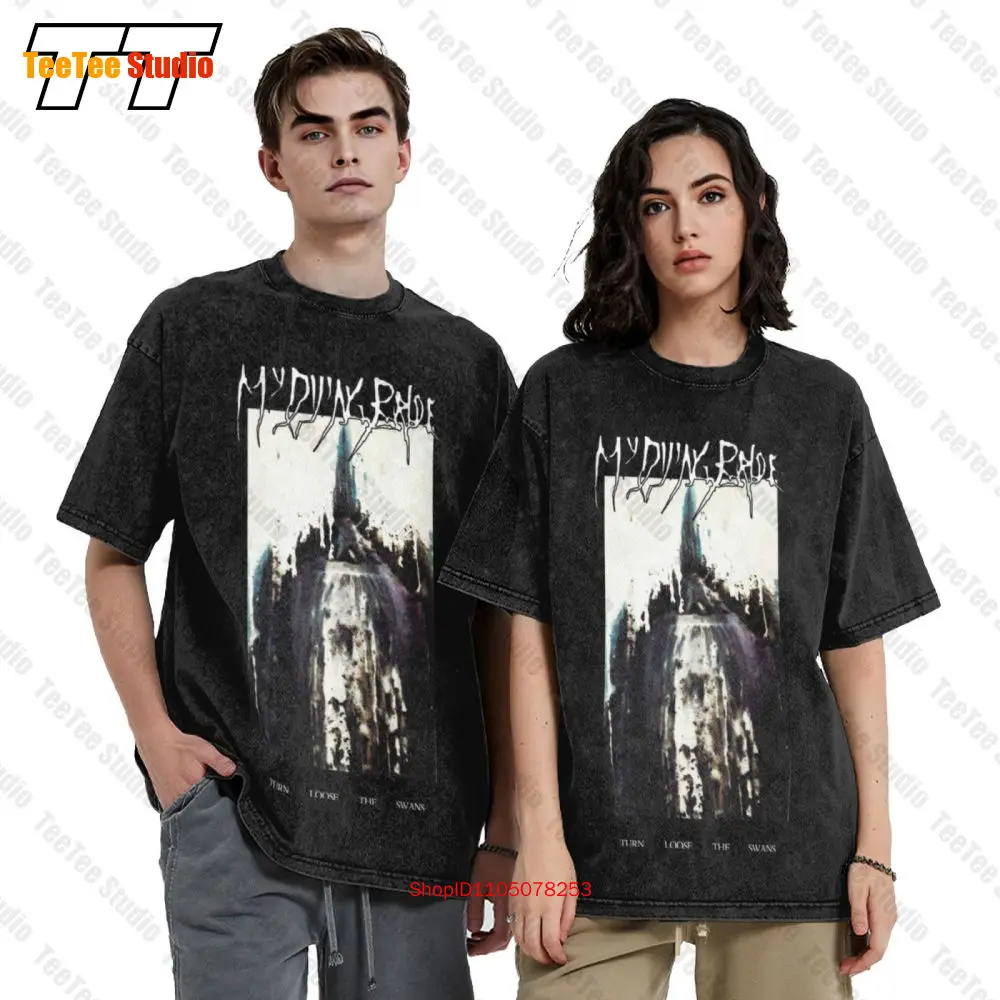 My Dying Bride Turn Loose The Swans Schwarz Vintage Oversized T-Shirt 65XV
