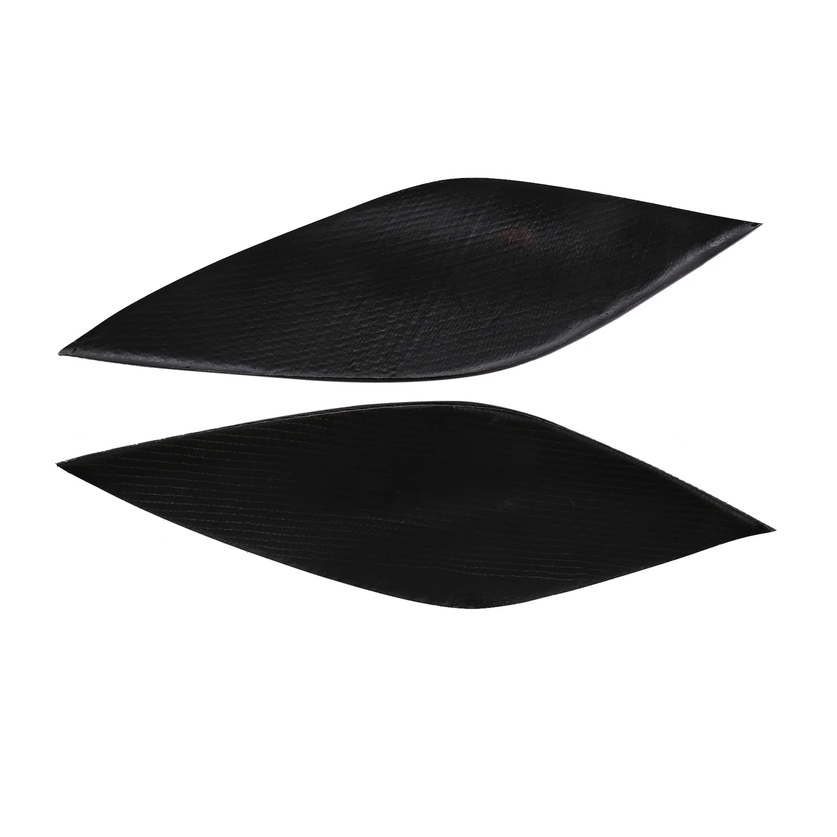 Car Headlight Eyebrows Eyelids Carbon Fiber Stickers Trim Cover Headlight Lid for FIAT BRAVO 2007+