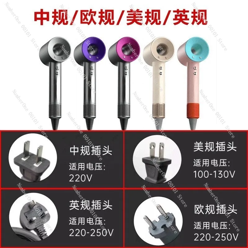 Professional High-speed Hair Dryer for Salon and Home Use, Negative Ion Bladeless Hollow Dryer, Quick Drying,Soft and Shiny Hair