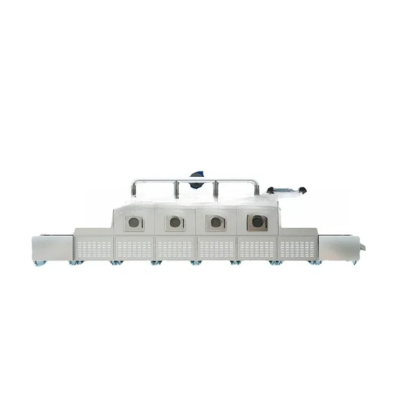 Microwave baking and curing machine