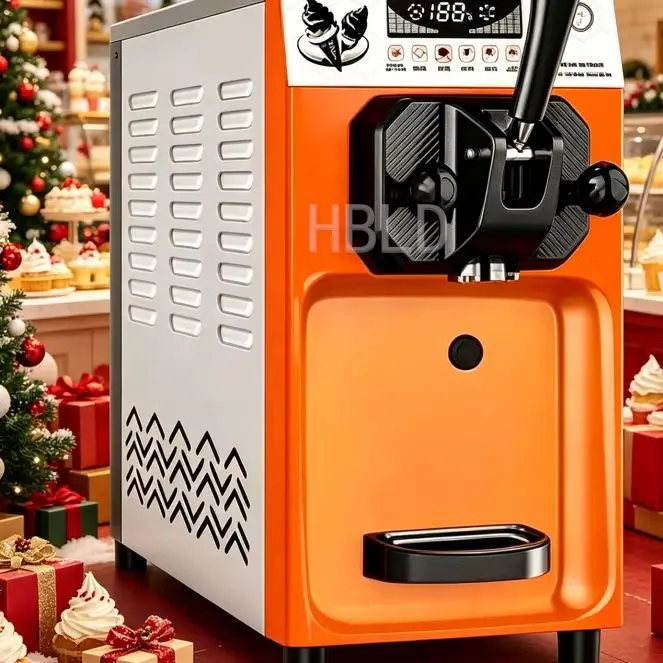 

Эффективная настольная автоматическая машина для мороженого, коммерческий аппарат для замороженного йогурта, новая модель Saint Dai для бизнеса