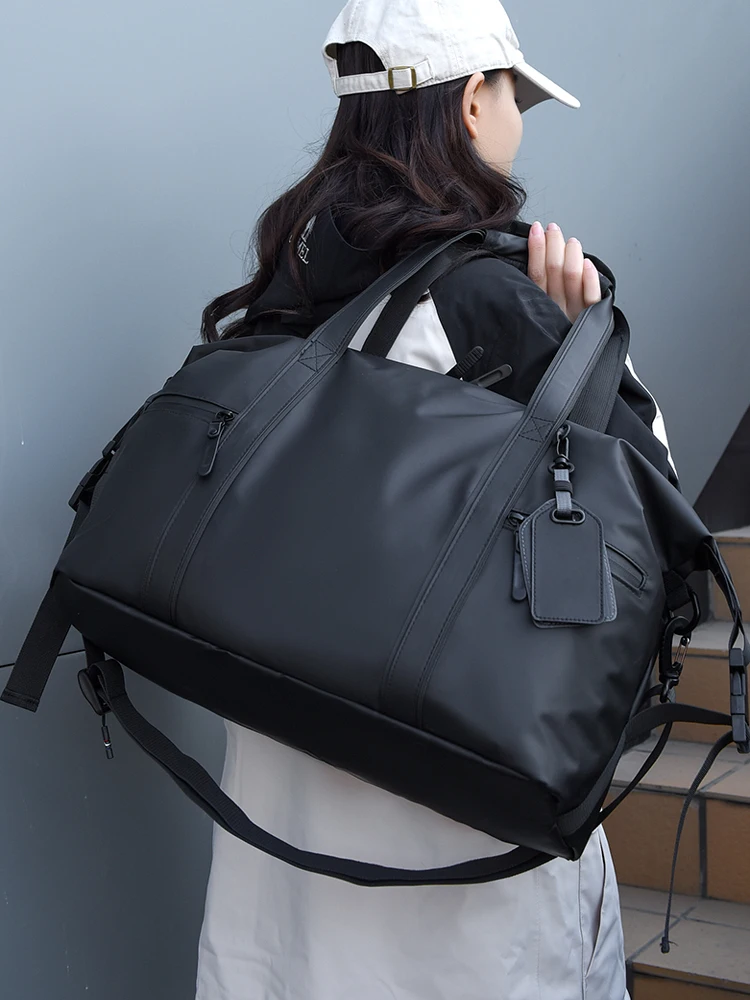 

Большая повседневная спортивная сумка для хранения Fitn для поездок на работу и путешествиях. Легкая сумка через плечо для мужчин.