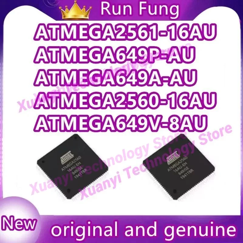 

ATMEGA2560-16AU ATMEGA649A-AU ATMEGA649P-AU ATMEGA2561-16AU ATMEGA649V-8AU LQFP-64 IC Chip 100% New Original in stock