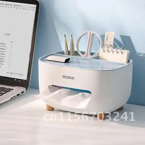 Holder napkin ecoco living room dining room household creative lovely simple multi function remote control storage tissue box