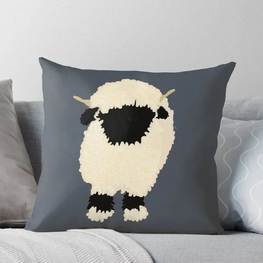 

Black nose valais sheep Throw Pillow luxury sofa pillows sleeping pillows Room decorating items pillow