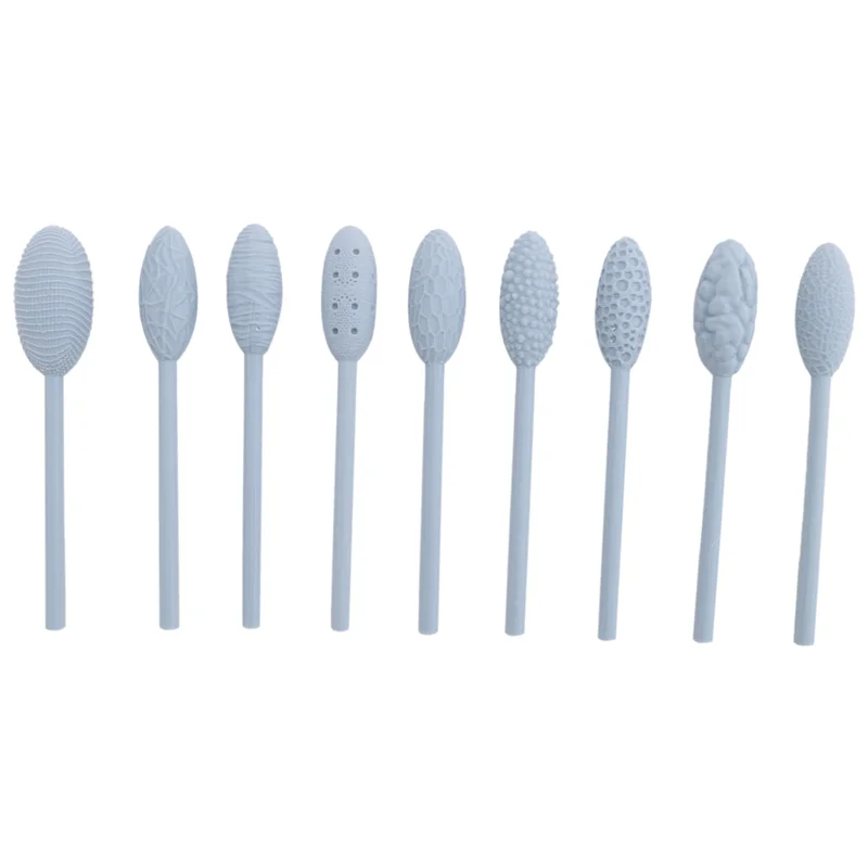 

AF89-Наборы инструментов для творчества из глины, 9 шт., набор роликов для моделирования глины, ручные ролики с тиснением текстуры глины